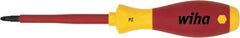 Wiha - #3 Point, 150mm Blade Length Posidrive Screwdriver - 324mm OAL - Industrial Tool & Supply