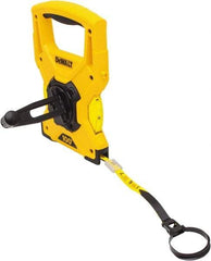 DeWALT - 100' x 3/4" Tape Measure - 1/8" Graduation, Inch Graduation Style - Industrial Tool & Supply