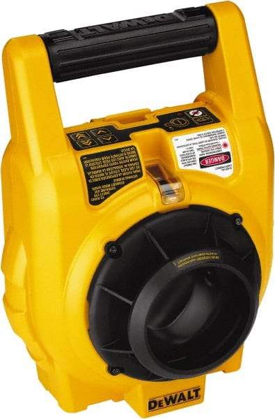 DeWALT - 1,000' Measuring Range, 1/4" at 100' Accuracy, Self-Leveling Rotary Laser - ±5° Self Leveling Range, 60 & 600 RPM, 1 Beam, 2 D Alkaline Battery Included - Industrial Tool & Supply