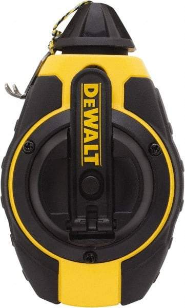 DeWALT - 100' Long Chalk Reel - Yellow & Black - Industrial Tool & Supply