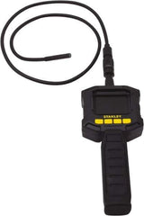Stanley - 0.2" Wide Camera Head, 3" Long Probe, 3x Magnification, Inspection Camera - 0.3" Probe Diam, 2.4" Display - Industrial Tool & Supply
