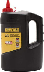 DeWALT - 5 Lb Container Chalk Refill - Red - Industrial Tool & Supply