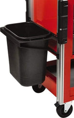 Proto - Tool Box Plastic Trash Can Holder - 19-1/2" Wide x 11-1/2" Deep x 7" High, Black, For JUC3743-3SG, JUC1834-SG-LK, JUC1834-5SG-SC - Industrial Tool & Supply