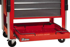 Proto - Tool Box Plastic Utility Cart Pull Out Tray - 31-1/4" Wide x 20" Deep x 3-1/4" High, Black, For JUC3743-3SG, JUC1834-SG-LK, JUC1834-5SG-SC - Industrial Tool & Supply
