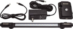 Proto - Tool Box Plastic LED Hutch Light Kit - 8-3/4" Wide x 13-9/16" Deep x 2-3/8" High, Black, For Hutches - Industrial Tool & Supply
