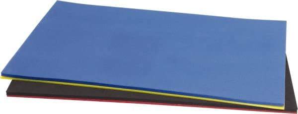 Proto - Tool Box Foam Foam Kit - 26-1/4" Wide x 39" Deep x 3/4" High, Black/Red, For All Tool Storage - Industrial Tool & Supply