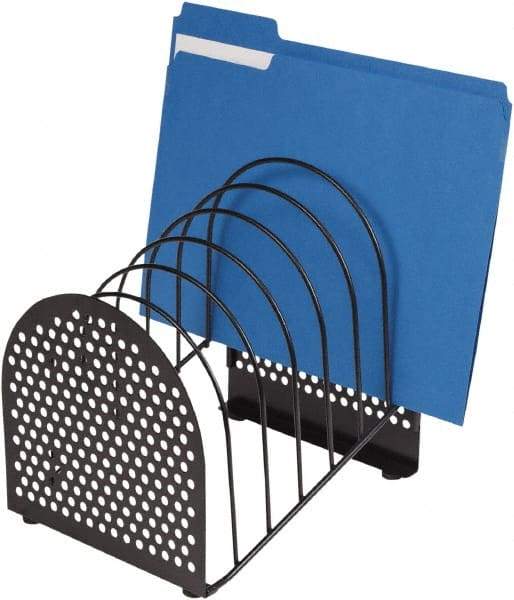 FELLOWES - Black Inclined File Sorter - Steel - Industrial Tool & Supply