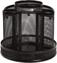 Rolodex - Black Spinning Desk Sorter - Wire Mesh - Industrial Tool & Supply