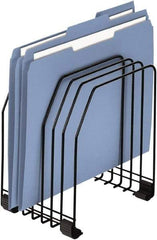 FELLOWES - Black Vertical File Sorter - Steel - Industrial Tool & Supply