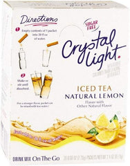 Crystal Light - On the Go, Iced Tea, .16 oz Packets, 30/Box - Industrial Tool & Supply