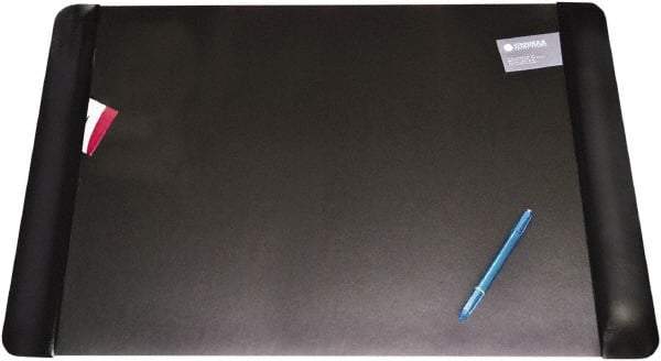 Artistic - 36" x 20" Black Desk Pad - Use with Desk - Industrial Tool & Supply