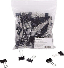 UNIVERSAL - 2" Wide Binder Clip - Black - Industrial Tool & Supply