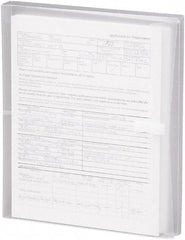 SMEAD - 5 Piece Clear Sheet Protectors-Envelopes - 11-5/8" High x 9-3/4" Wide - Industrial Tool & Supply