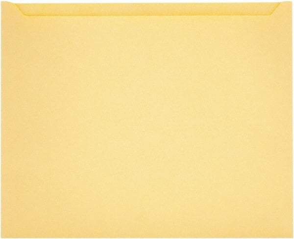 Quality Park - 8-1/2 x 11", Letter Size, Buff, File Jacket - Industrial Tool & Supply