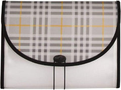 C-LINE - 8-1/2 x 11", Letter Size, Black & White, Expansion Folders - Industrial Tool & Supply