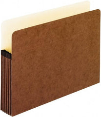 Pendaflex - 8-1/2 x 11", Letter Size, Redrope, Expansion Folders - Straight Tab Cut Location - Industrial Tool & Supply