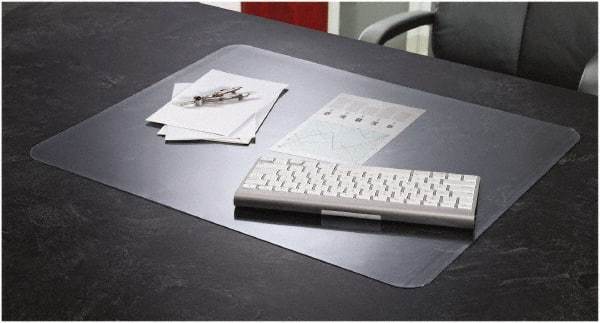 Artistic - 38" x 24" Clear Desk Pad - Use with Desk - Industrial Tool & Supply