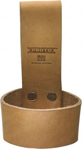 Proto - 1 Pocket Holster - Leather, Tan, 2-3/4" Wide x 2-11/16" High - Industrial Tool & Supply