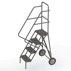 TRI-ARC - Rolling & Wall Mounted Ladders & Platforms Type: Rolling Style: Rolling Platform Ladder - Industrial Tool & Supply