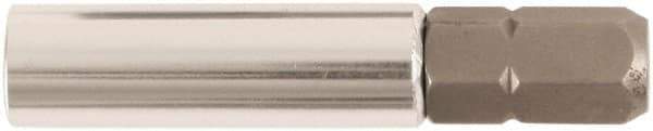 Wiha - 1/4" Insert, Hex Drive Bit Adapter - 1-1/2" OAL - Industrial Tool & Supply
