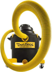 Dustless Technologies - 16 Gal, Plastic Tank, Vacuum - 5 hp, 11.5 Amps - Industrial Tool & Supply
