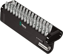 Wera - Posidriv Bit Set - 1/4" Drive - Industrial Tool & Supply