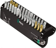 Wera - Posidriv Bit Set - 1/4" Drive - Industrial Tool & Supply