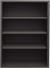 Durham - 3 Shelves, 3,600 Lb Capacity, Closed Shelving System - 48" Wide x 24" Deep x 60" High, Gray - Industrial Tool & Supply