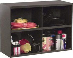 Durham - 4 Drawer, 4 Compartment, Small Parts Large Opening Storage Bin - 12" Deep x 33-3/4" Wide x 23-7/8" High - Industrial Tool & Supply