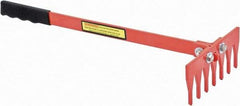 Interstate - Steel Rake - 19" OAL - Industrial Tool & Supply