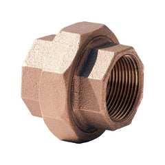 Merit Brass - Brass & Chrome Pipe Fittings Type: Union Fitting Size: 3/8 - Industrial Tool & Supply