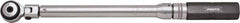 Proto - 3/8" Drive Click Type Torque Wrench - 10 Ft/Lb to 100 Ft/Lb Torque, 16-9/16" OAL, 1 Ft/Lb Graduation, Pear Head - Industrial Tool & Supply