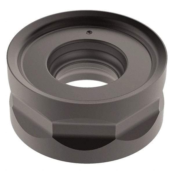 Seco - RNMU1204M0 M10 Grade T350M Carbide Milling Insert - TiCN/Al2O3 Finish, 3/16" Thick, 12mm Inscribed Circle, 6mm Corner Radius - Industrial Tool & Supply