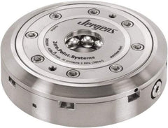Jergens - ZPS Pneumatic CNC Quick Change Clamping Module - 1 Module Center, M40 Top Mount, 105 kN Retention Force, 8 bar (116 Lb/Sq In) Unlocking Pressure, 0.005mm Repeatability - Industrial Tool & Supply