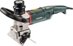 Metabo - 0 to 90° Bevel Angle, 5/8" Bevel Capacity, 12,000 RPM, 900 Power Rating, Electric Beveler - 14.2 Amps, 1/4" Min Workpiece Thickness - Industrial Tool & Supply