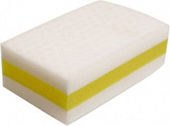 O-Cedar - 4-1/2" Long x 2-3/4" Wide x 1-1/2" Thick Eraser - Heavy-Duty, White - Industrial Tool & Supply