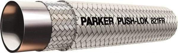 Parker - 1/4" ID x 1/2" OD CTL Push-on Air Hose - 350 Working psi, -40 to 212°F, White - Industrial Tool & Supply