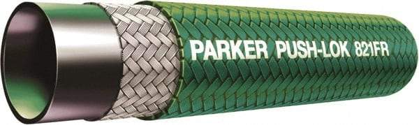 Parker - 3/4" ID x 1.03" OD CTL Push-on Air Hose - 250 Working psi, -40 to 212°F, Green - Industrial Tool & Supply
