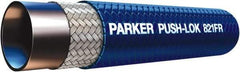 Parker - 1/2" ID x 0.78" OD CTL Push-on Air Hose - 300 Working psi, -40 to 212°F, Blue - Industrial Tool & Supply