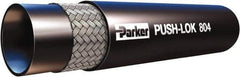 Parker - 1/2" ID x 0.91" OD CTL Push-on Air Hose - 150 Working psi, -40 to 158°F, Black - Industrial Tool & Supply