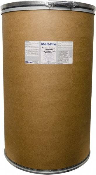 Detco - 400 Lb Drum Sodium Chloride Granules - Effective to -6°F - Industrial Tool & Supply