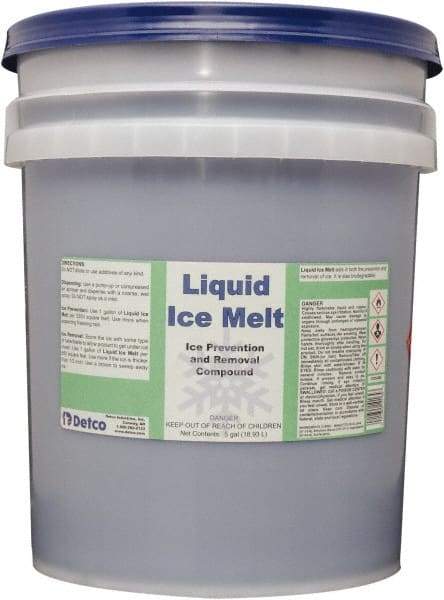 Detco - 5 Gal Pail Urea/Glycol Blend Liquid - Effective to 0°F - Industrial Tool & Supply