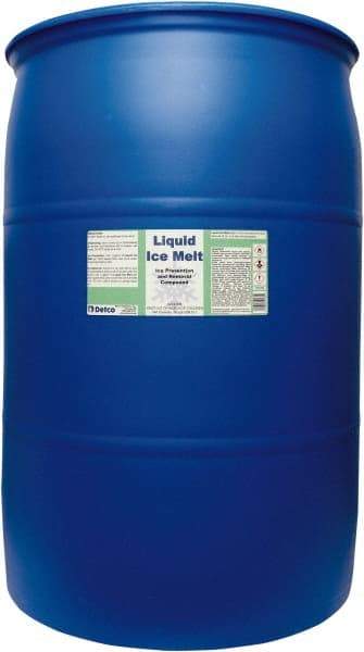 Detco - 55 Gal Drum Urea/Glycol Blend Liquid - Effective to 0°F - Industrial Tool & Supply
