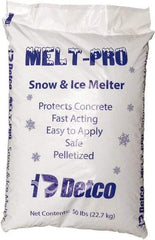 Detco - 50 Lb Pail Sodium Chloride Granules - Effective to -6°F - Industrial Tool & Supply