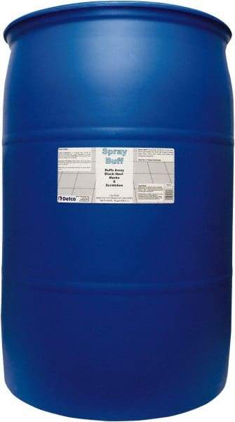 Detco - 55 Gal Drum Spray Buff - Use on Hard Floors - Industrial Tool & Supply