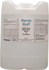 Detco - 5 Gal Drum Spray Buff - Use on Hard Floors - Industrial Tool & Supply