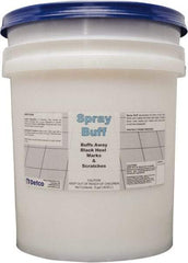 Detco - 5 Gal Pail Spray Buff - Use on Hard Floors - Industrial Tool & Supply
