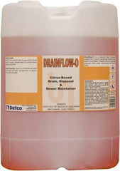 Detco - 5 Gal Liquid Drain Cleaner - Citrus Scent, Drum - Industrial Tool & Supply