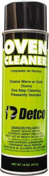 Detco - 18 oz Aerosol Oven Cleaner - Comes in Aerosol - Industrial Tool & Supply