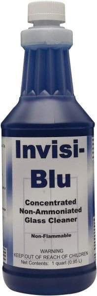 Detco - 32 oz Bottle Unscented Glass Cleaner - Concentrated, Use on Glass - Industrial Tool & Supply